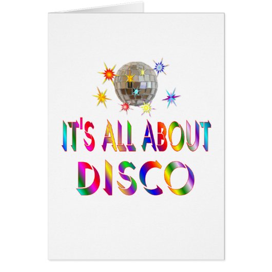 About Disco Cards (Front)
