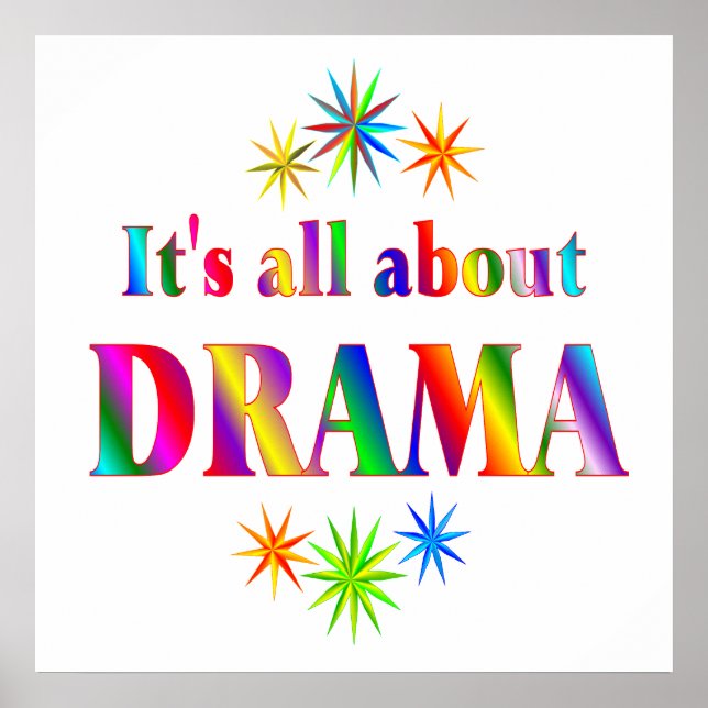 About Drama Poster (Front)