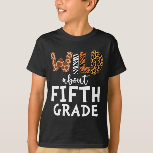 About Fifth Grade Teacher Students Back To School  T_Shirt