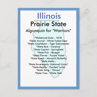 About Illinois Postcard