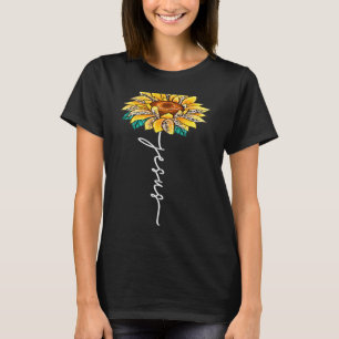 About Jesus Christ Sunflower Christian Religious R T-Shirt