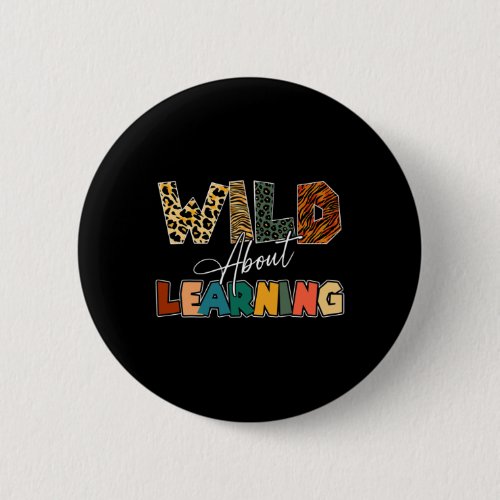 About Learning Leopard Teacher Back To School Teac Button