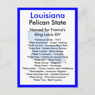 About Louisiana Postcard