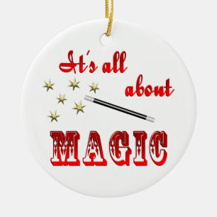 About Magic Ceramic Ornament