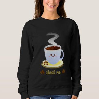 About Me Coffee Time Sweatshirt