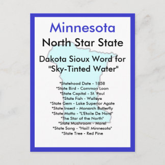 About Minnesota Postcard