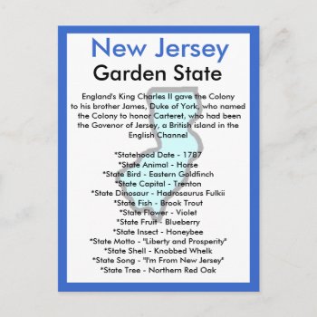 About New Jersey Postcard by archemedes at Zazzle