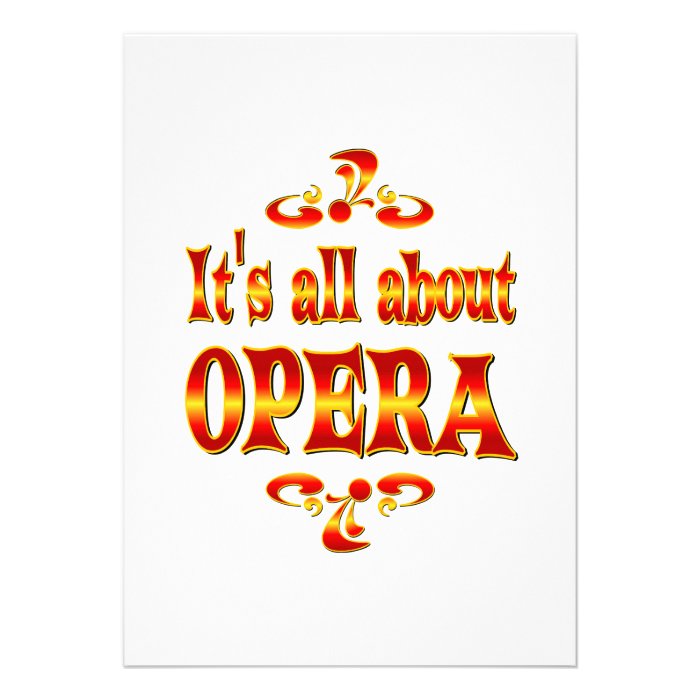 ABOUT OPERA INVITATIONS