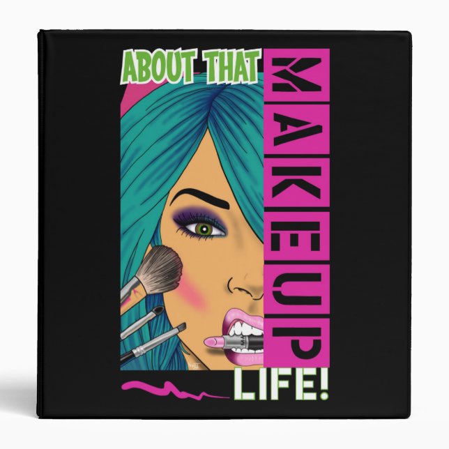 About That Makeup Life (binder) Binder (Front)