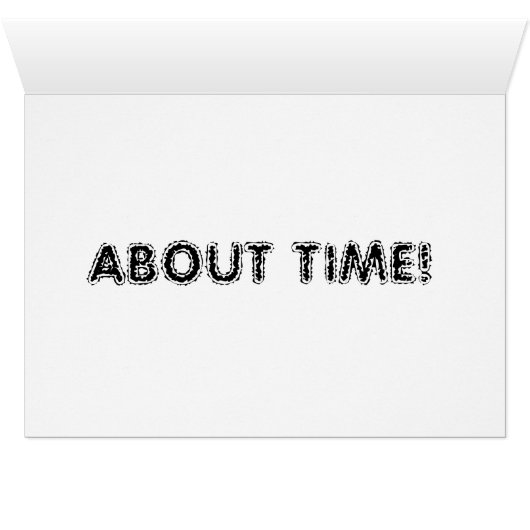 About Time! (Inside Horizontal (Bottom))