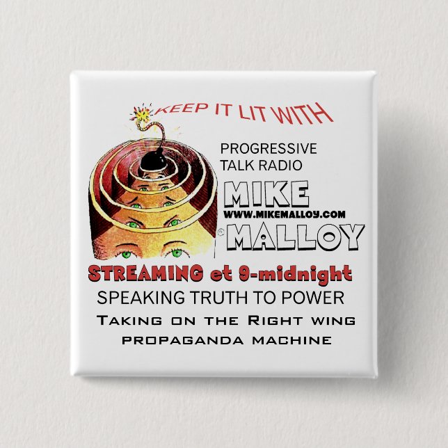 ABOUT TO EXPLODE TRUTHSEEKER BUTTON (Front)