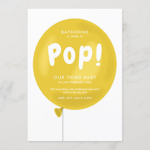 About to Pop Pregnancy Announcement