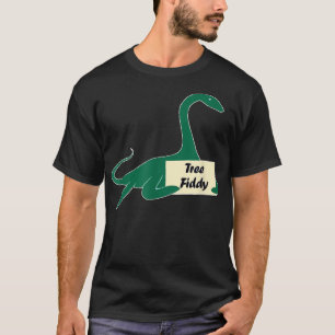 About Tree Fiddy Funny Loch Ness Monster Tee 3