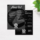 About Us Card (Desk)