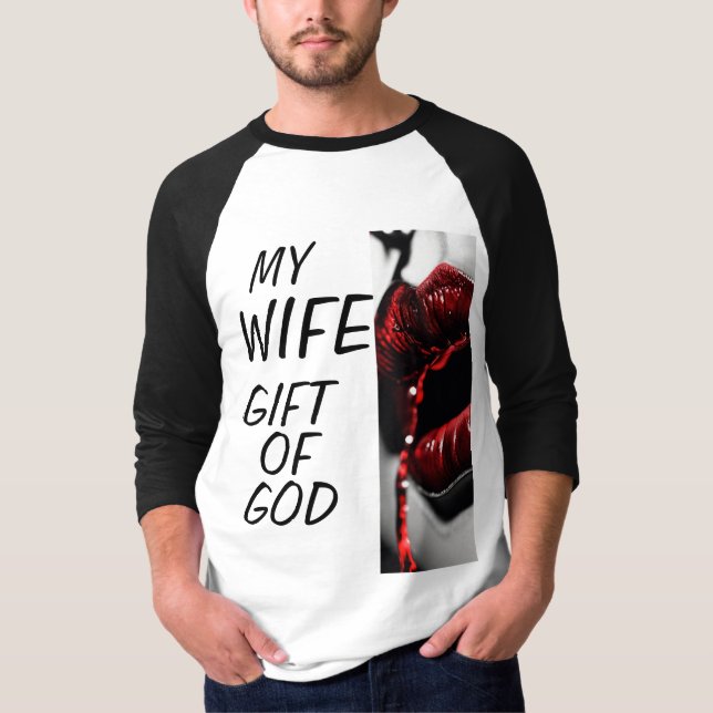 ABOUT WIIFE  T-Shirt (Front)