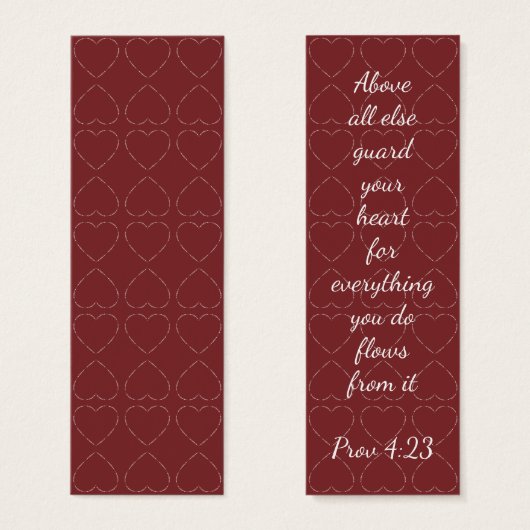 Above all Guard Your Heart Proverbs 4:23 (Front & Back)
