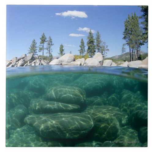 Above and below Lake Tahoe Tile