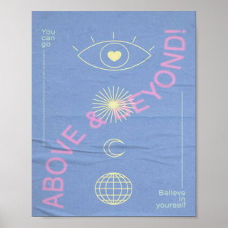 above and beyond ) poster