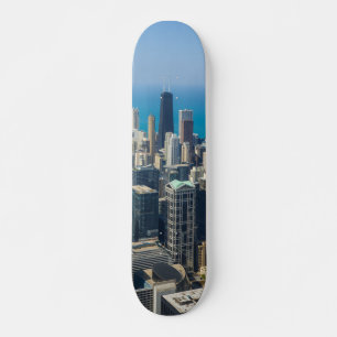 Above Chicago Skateboard Deck