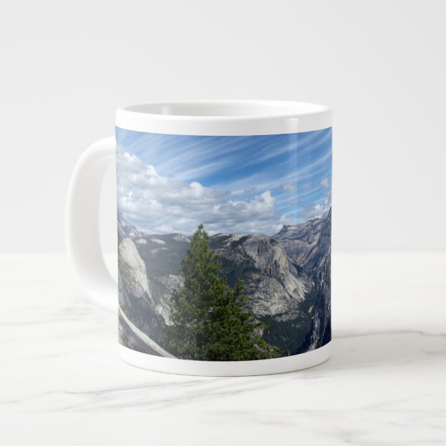 Above Half Dome Giant Coffee Mug (Front Left)