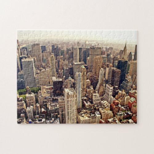 Above New York City Jigsaw Puzzle