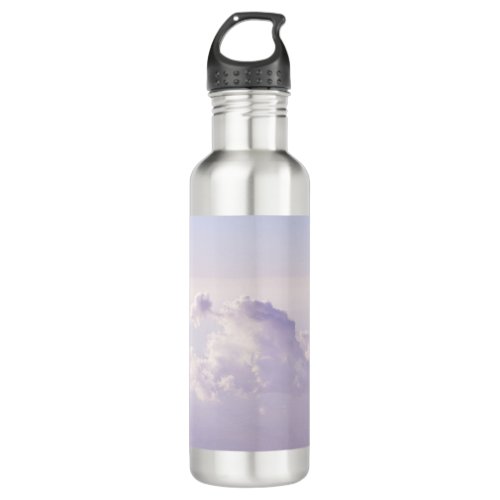 Above the clouds 3 wall art stainless steel water bottle