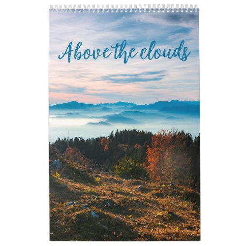 Above the clouds calendar