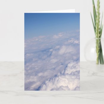 Above The Clouds Card by DonnaGrayson_Photos at Zazzle