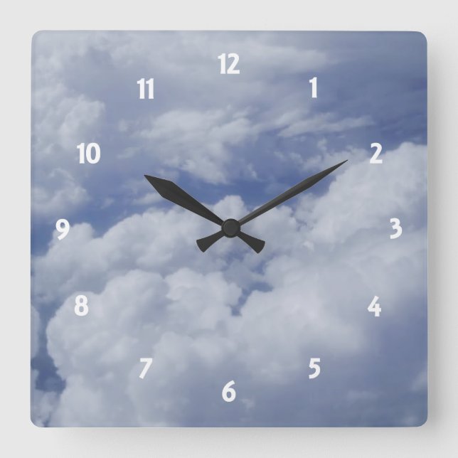 Above The Clouds Clock (Front)