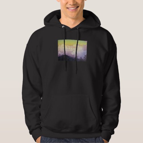 Above The Clouds Cloudscape  Japanese Enthusiasts Hoodie