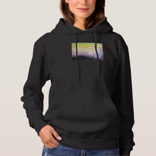 Above The Clouds Cloudscape  Japanese Enthusiasts Hoodie