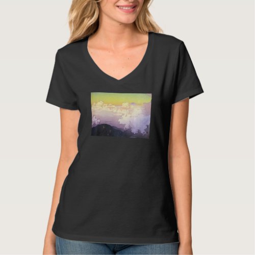 Above The Clouds Cloudscape  Japanese Enthusiasts T_Shirt