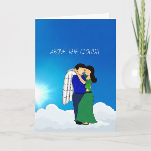 Above the Clouds Greeting Card