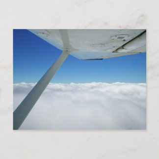 Above the clouds postcard