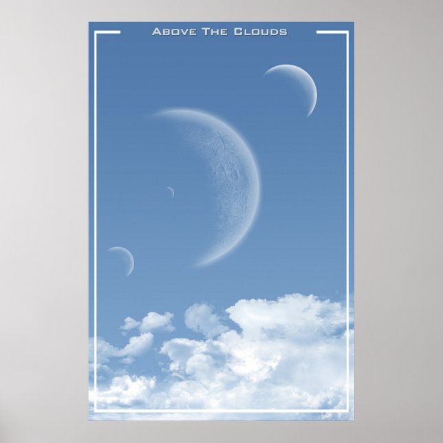 Above The Clouds Poster (Front)