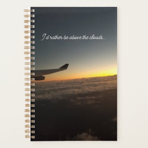 Above the clouds small planner