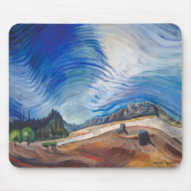 Above the Gravel Pit | Emily Carr | Mouse Pad (Front)