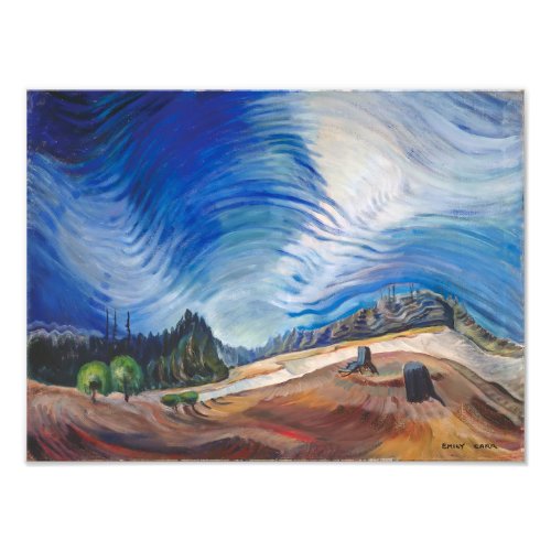 Above the Gravel Pit  Emily Carr  Photo Print