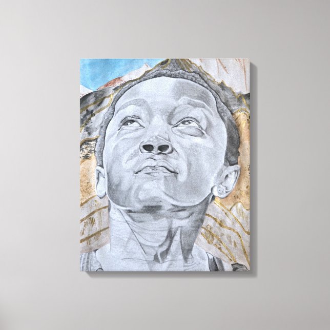 Above the Hills, Art Print (Front)