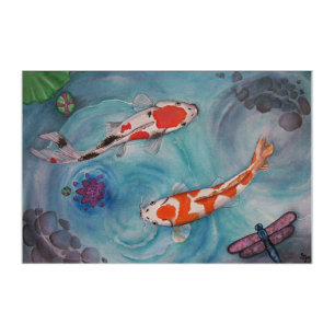 Above the Koi Pond Acrylic Print