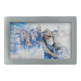 Above the Sea of Round Belt Buckle