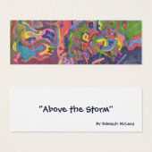 "Above the Storm" Abstract Art Bookmark (Front & Back)