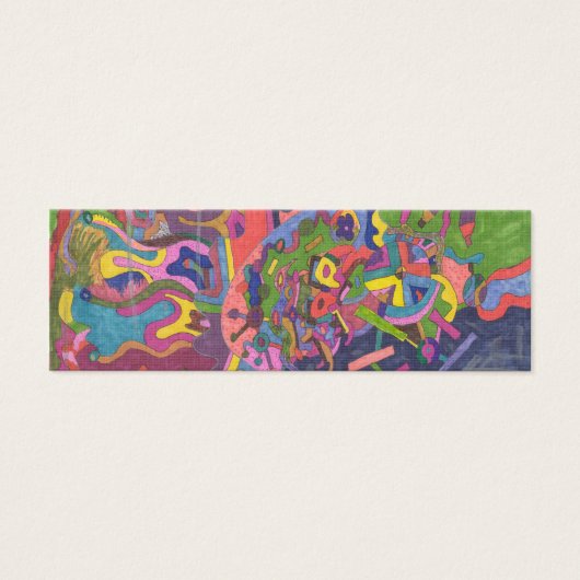 "Above the Storm" Abstract Art Bookmark (Front)