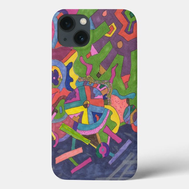 "Above the Storm" Abstract Art Case-Mate iPhone Case (Back)