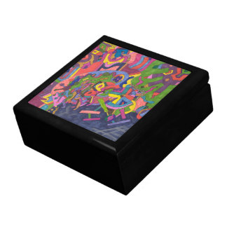 "Above the Storm" Abstract Art Keepsake Box