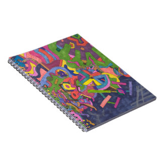 "Above the Storm" Abstract Art Notebook