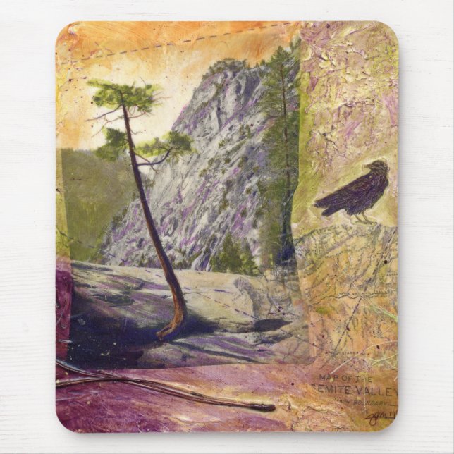 Above Vernal Falls Mouse Pad (Front)