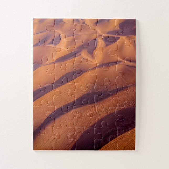 Above View of Desert Sands Jigsaw Puzzle (Vertical)