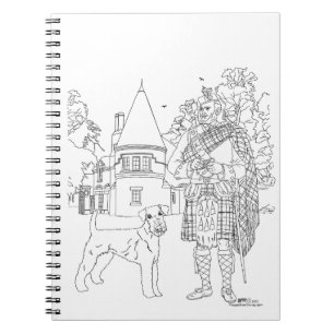 Aboyne Castle Scotland Notebook