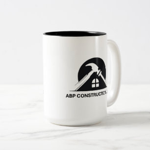 ABP Construction Business Logo Mug